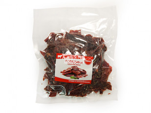 Кальмар палочки х/к: Говядина вяленая (строганина)