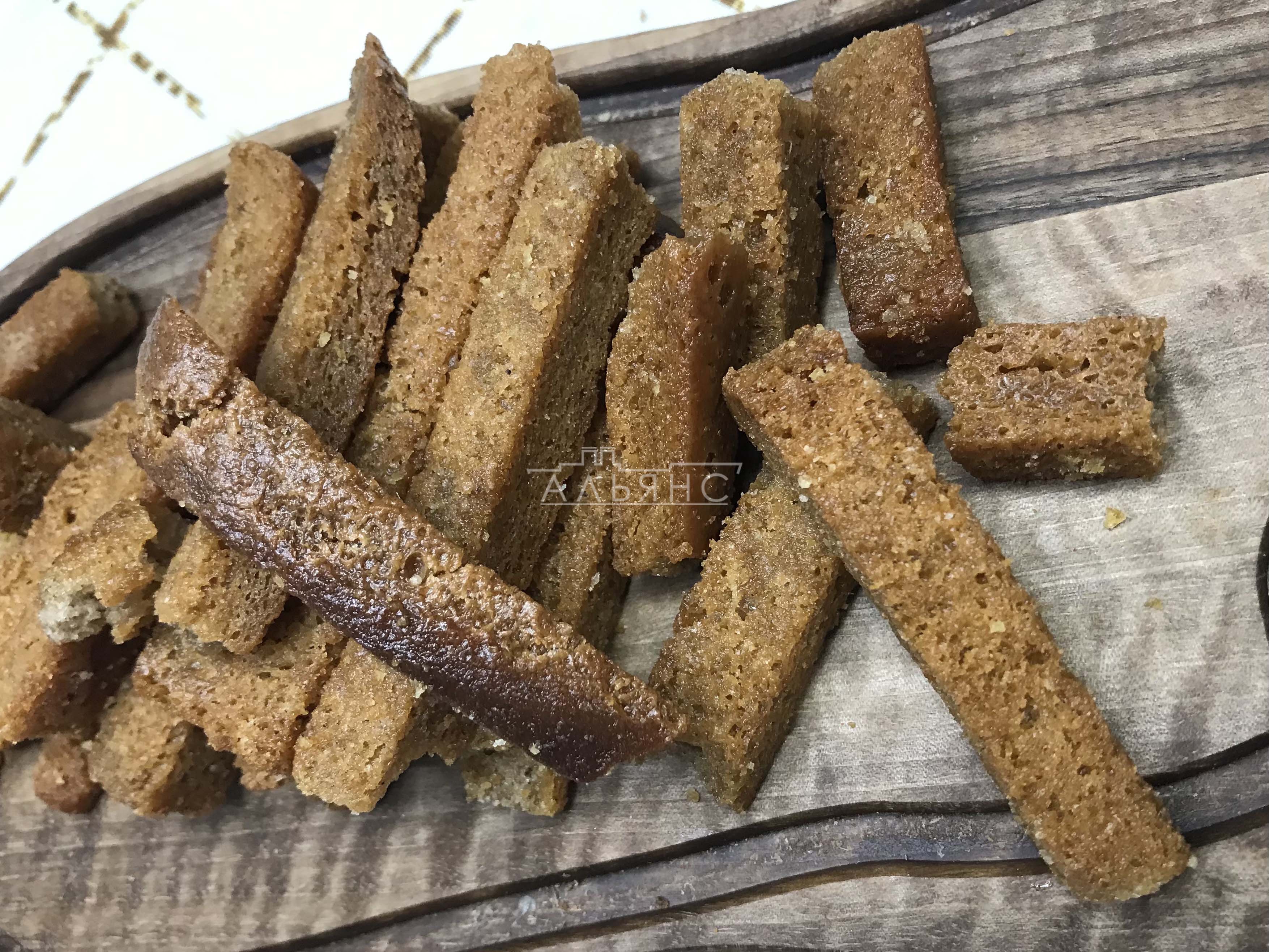 Деревенские гренки с чесноком в Электрогорске