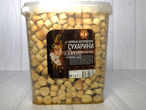 Сухарики с грибами и сметаной в Электрогорске