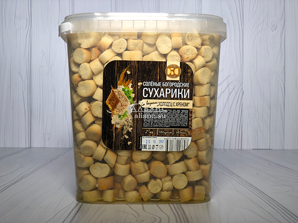 Сухарики с холодцом и хреном в Электрогорске