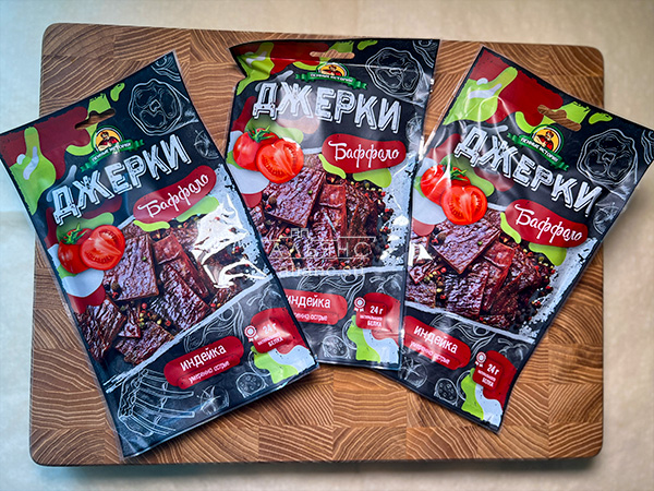 Джерки из индейки "Баффало" 45 гр. в Электрогорске