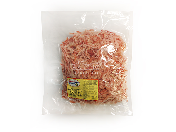 Кальмар стружка со вкусом краба "Розовая" (ПУТИНА) в Электрогорске