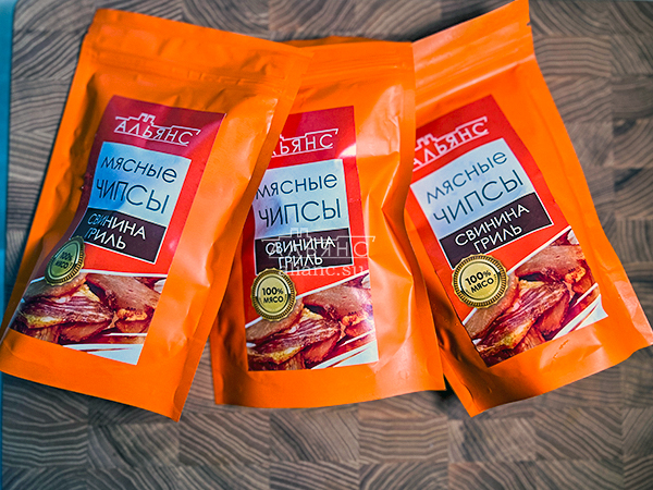 Мясо (АЛЬЯНС) вяленое свинина "Гриль" 50 гр. в Электрогорске