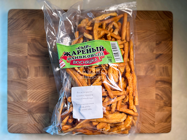 Жареный сыр "ВКУСНЯШКА" (Оливковый) 500гр. в Электрогорске
