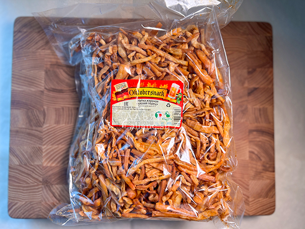Нитка ЖАРЕНАЯ "Тайский перец" Oktobersnack 1 кг (сырный продукт) в Электрогорске