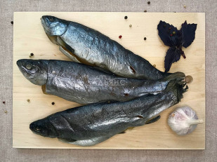 Кальмар палочки х/к: Форель радужная вяленая