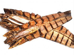 Кальмар палочки х/к: Белый амур холодного копчения